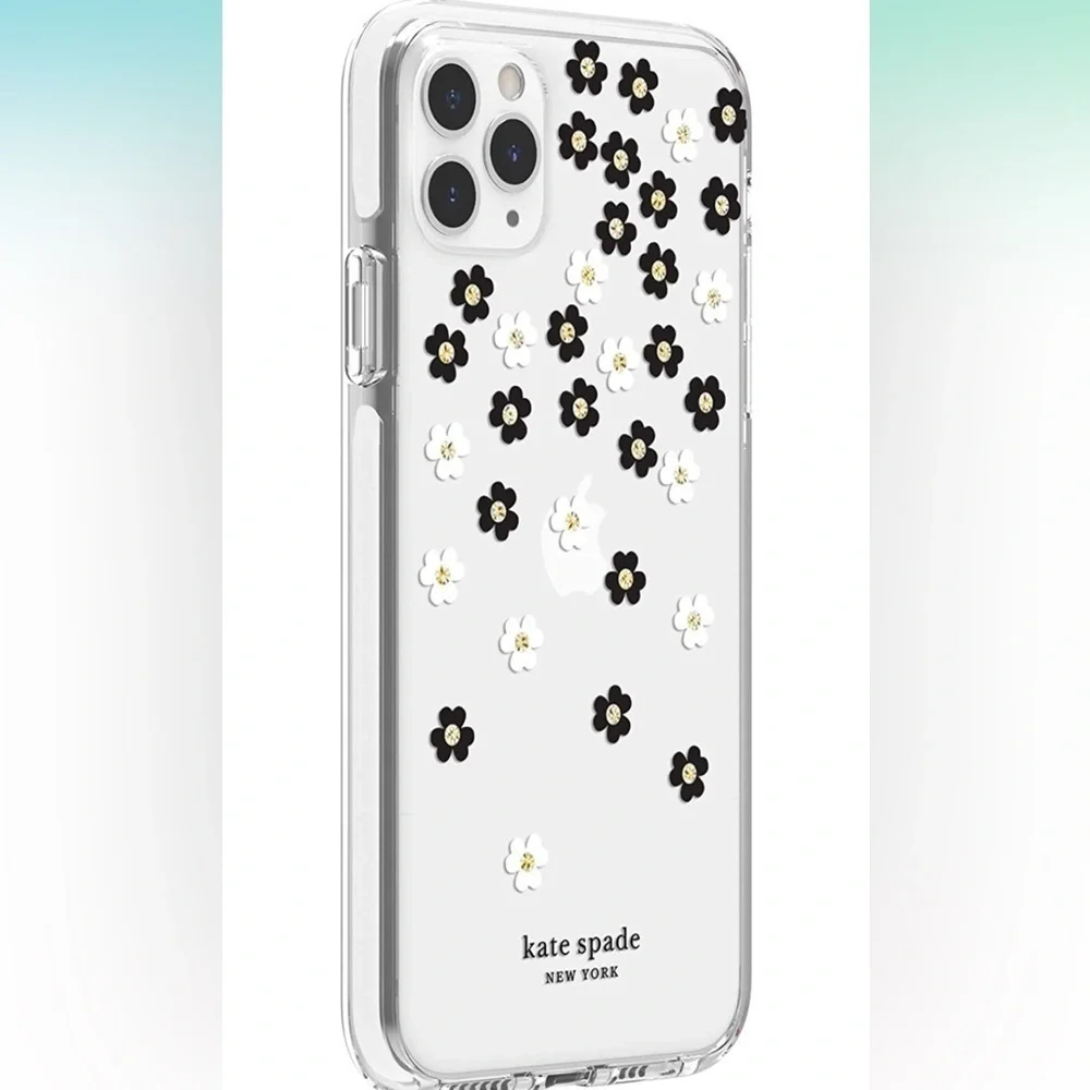 NWT Kate Spade New York Scattered Flowers iPhone 11 Pro Max Clear Floral Case